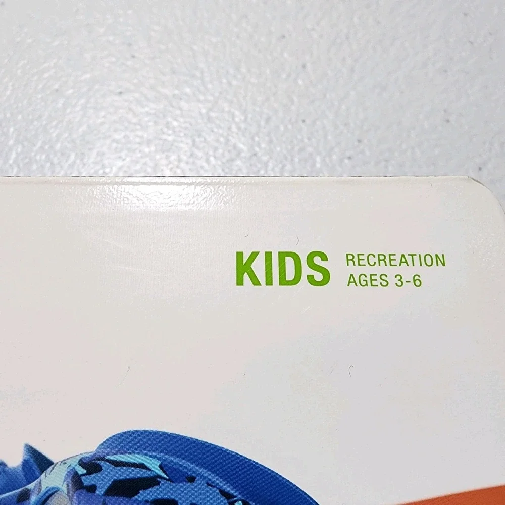 Kids Speedo Goggle Orange Age 3-6 Adjustable New In Pack